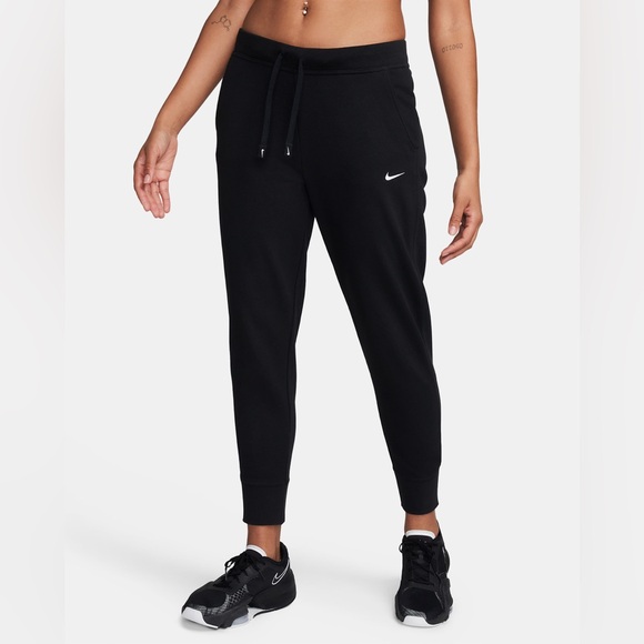 Nike Dri-Fit Black Training Pants Women’s Size Medium - Picture 2 of 12
